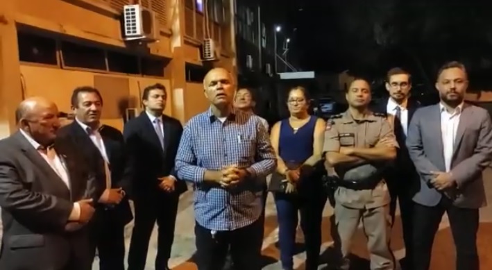 VÍDEO – Entidades das Polícias gravam vídeo no Centro Administrativo, revelam decepção com Governo e Cel Sobreira convoca policiais para Assembleia Geral