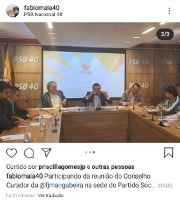 MODELO SOCIALISTA – Apontado como chefe da orcrim na Calvário, Ricardo Coutinho aparece em reunião da cúpula do PSB apresentando projetos para 2020