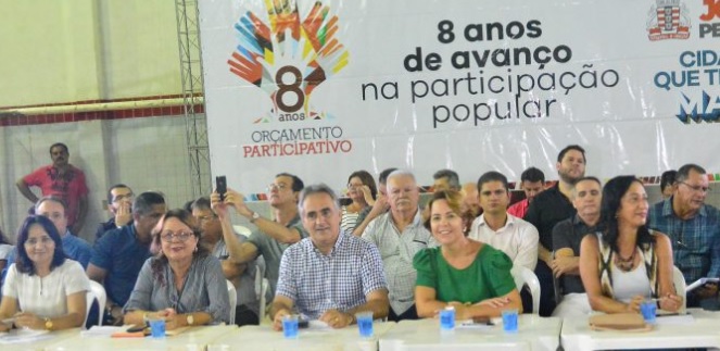 “Podemos ver como as mulheres têm força e são as principais responsáveis por tudo que está acontecendo em João Pessoa”, afirma Cartaxo em reunião do Orçamento Participativo