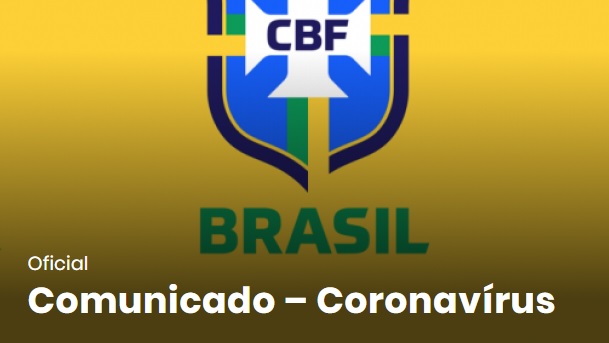 CORONAVÍRUS – CBF determina que jogos de futebol no Rio de Janeiro e São Paulo sejam realizados com portões fechados