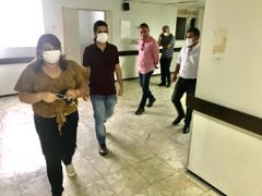 Prefeitura faz vistoria técnica para iniciar adequações em Hospital particular que atenderá pacientes de coronavírus em João Pessoa
