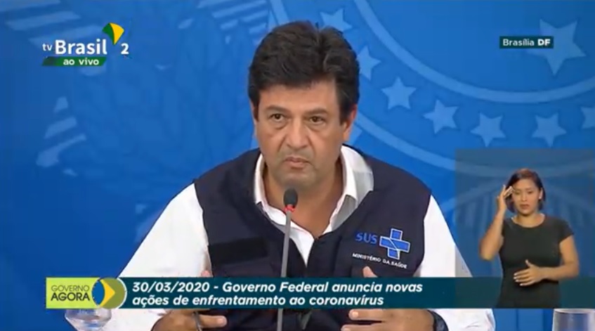 AGORA, COLETIVA SOBRE CORONAVÍRUS – Clique e acompanhe ao vivo entrevista de ministros do Governo Federal