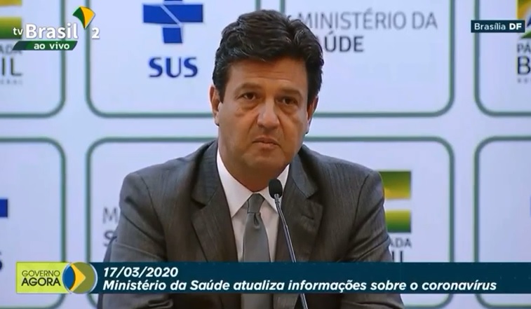 VEJA VÍDEO SOBRE CORONAVÍRUS – Ministro da Saúde faz recomendações às famílias e os cuidados com os idosos