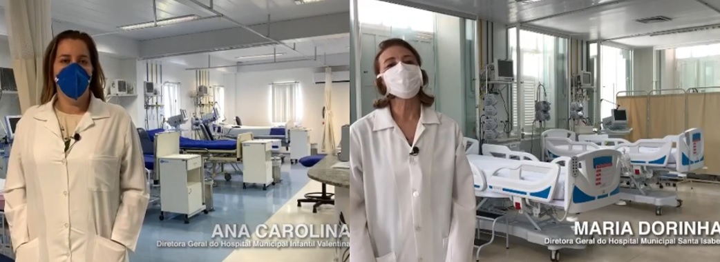 VEJA VÍDEO – Prefeitura de JP abre as portas de Hospitais de enfrentamento ao coronavírus e diretoras mostram estrutura pronta para atender pacientes