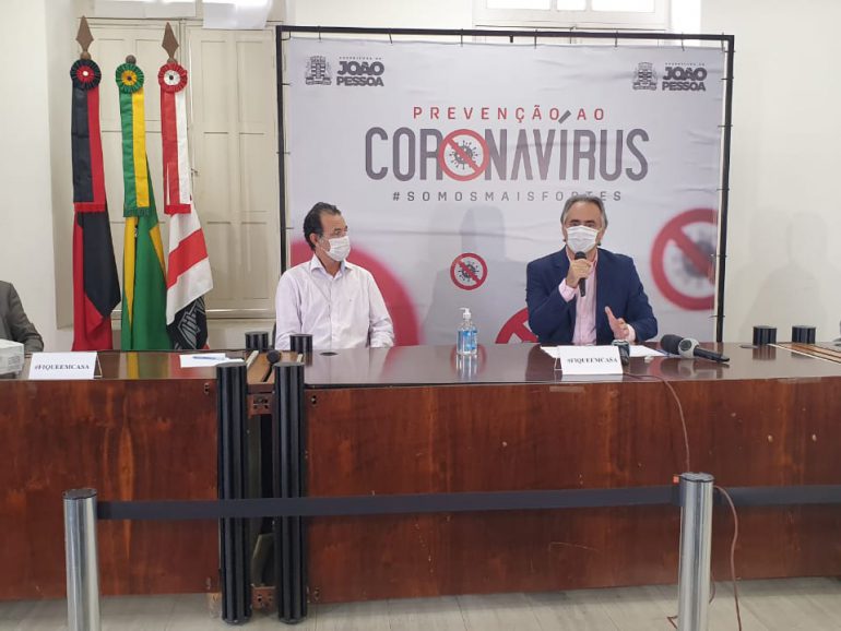 ENFRENTAMENTO À COVID-19 – Prefeitura de João pessoa abre 182 leitos para pacientes com coronavírus e suspende feiras livres e acesso às praças públicas