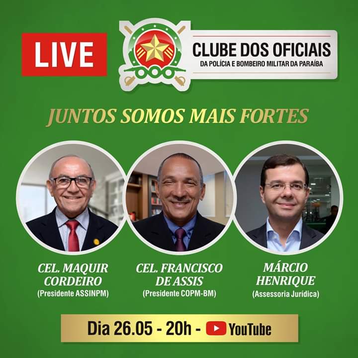 LIVE AOS POLICIAIS – Retomada do movimento, ações judiciais, direitos, bolsa desempenho, integralidade, paridade…