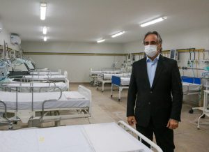 MAIS LEITOS – Luciano Cartaxo entrega novo Hospital Prontovida para atender pacientes com Covid-19