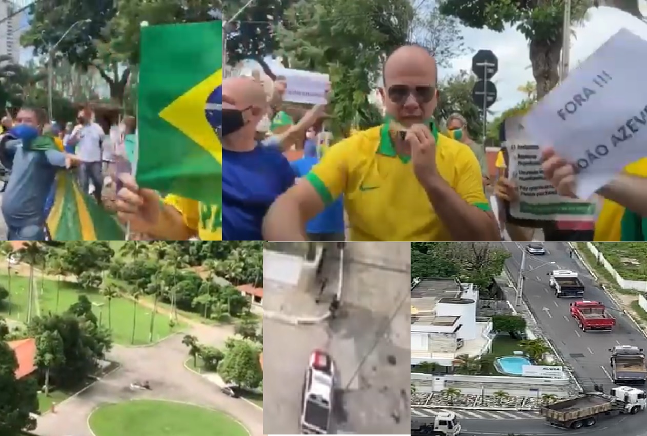 VEJA VÍDEOS – Deputado apóia manifesto e buzinaço por empresas e empregos, e protestos ocorrem por dois dias seguidos em frente a Granja do Governo da Paraíba