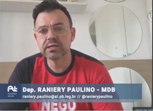 VEJA VÍDEO – Deputado Raniery Paulino propõe e secretário de saúde deve explicar compra de 40 mil máscaras por R$ 2,2 milhões