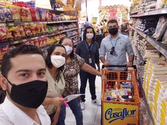 ENERGIA DO BEM – Energisa doa feiras com alimentos e produtos de limpeza a 3 entidades que acolhem idosos na Paraíba