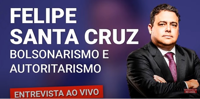 VEJA VÍDEO – Conselheiro pede a OAB/PB nota de repúdio ao presidente da OAB Nacional, Felipe Santa Cruz : “está usando a OAB como palanque político-partidário-eleitoral, para fazer valer as suas convicções ideológicas”