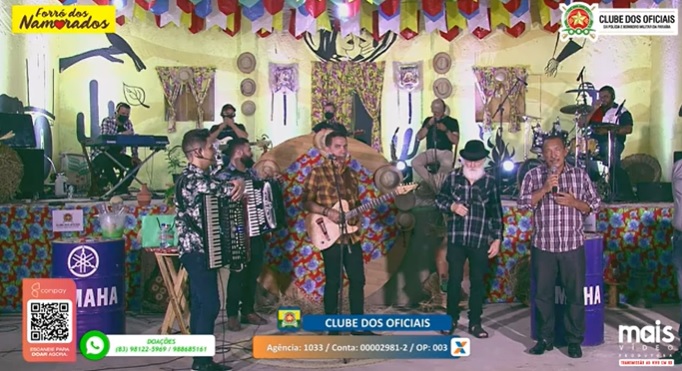 LIVE – CAPILÉ, BILIU DE CAMPINA E FABIANO GUIMARÃES – Assista direto do Sítio São João, de Campina Grande, o encontro de gerações no Forró dos Namorados Beneficente do COPM