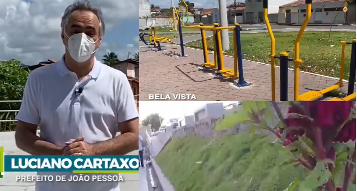 VEJA VÍDEO – Luciano Cartaxo entrega Urbanização da Comunidade Riachinho e requalificação de praça no Bela Vista no calendário de comemoração aos 435 anos de João Pessoa