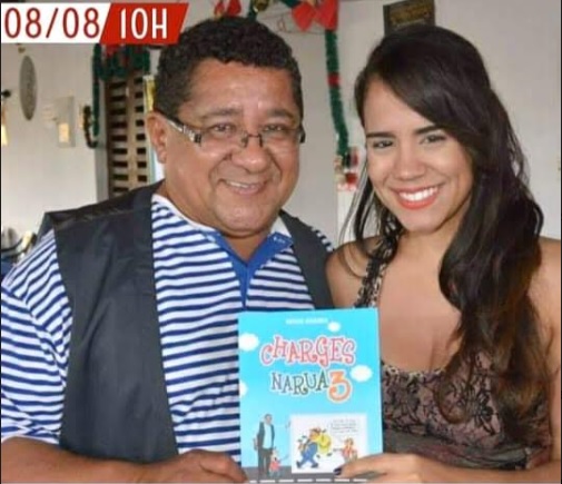 LIVE COM RÉGIS SOARES – Pai e filha em “Diálogos sobre desenho de humor, referência paterna e formação política”, neste sábado às 10h