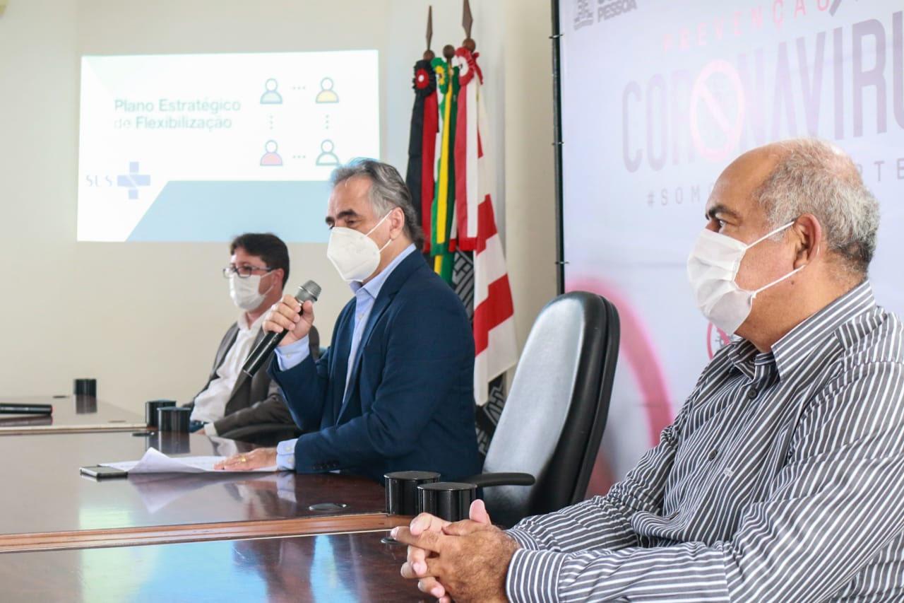 Luciano Cartaxo anuncia nesta sexta-feira novas flexibilizações para retomada de atividades em João Pessoa