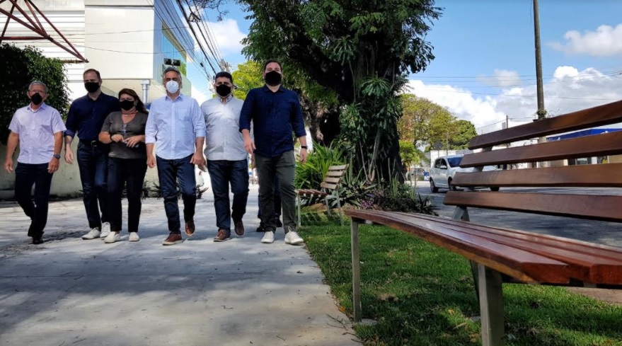 VÍDEO – Luciano Cartaxo entrega novo trecho da Avenida Epitácio Pessoa, com calçadas acessíveis, novo paisagismo e modernização no sistema de semáfaros