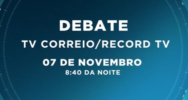 VEJA VÍDEO – TV CORREIO  realizará debate entre os candidatos à Prefeitura de João Pessoa no dia 7 de novembro, uma semana antes das Eleições 2020