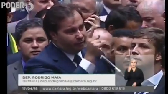 VÍDEO – PT esquece o discurso e voto de Rodrigo Maia no Impeachment de Dilma e anuncia que apoiará candidato de Maia à presidência da Câmara Federal