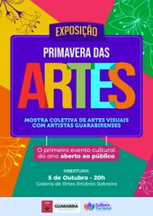 Primavera das Artes com 26 artistas de Guarabira marca retorno de eventos com público