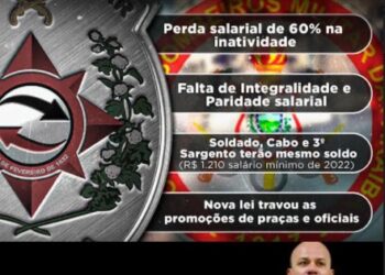 Deputado Cabo Gilberto divulga carta aberta com pacote de maldade do Governo contra policiais