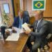 Deputado entrega documentos a ministro mostrando que Governo da PB não cumpre Proteção Social da PM