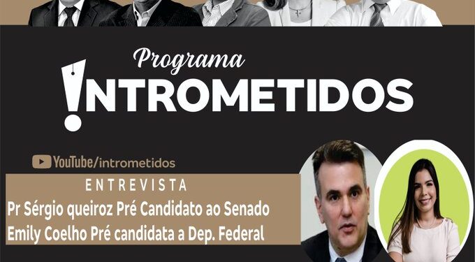 INTROMETIDOS AO VIVO- Clique e assista o Programa desta segunda-feira, às 20h