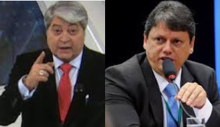 Bolsonaro confirma apresentador José Luiz Datena na chapa com Tarcísio em São Paulo