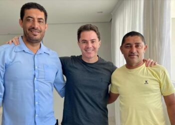 Veneziano recebe apoio do prefeito da cidade de Capim, Tiago Lisboa