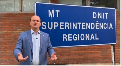 VÍDEO- Em reunião no DNIT deputado Cb Gilberto cobra empenho em obras e manutenção na BR-230
