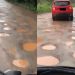 PADRÃO GIRASSOL- Vídeos mostram a buraqueira na estrada que liga Alagoa Grande a Areia