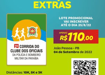 Corrida do Clube dos Oficiais da PM inscreve com valor promocional até próximo dia 25