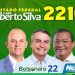 Apoiadores do candidato a deputado federal Cabo Gilberto fazem “adesivaço” neste sábado em JP