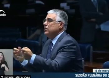 Presidente do Senado vai ler CPMI na 1ª sessão do Congresso, revela senador Eduardo Girão