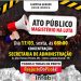 Em greve, professores de Campina Grande realizam ato público em defesa do reajuste do piso salarial