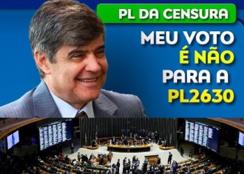 Wellington Roberto anuncia voto contra o PL 2630, “Não podemos permitir esse atentado à democracia”