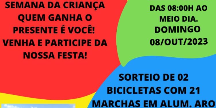 No Domingo das Crianças, a Enduro faz aniversário e sorteia brindes, inclusive 2 bicicletas de 21 marchas