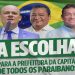 Cabo Gilberto, Wallber e Nilvan, anunciam no próximo dia 6, pré-candidato do grupo à Prefeitura de JP