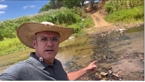 Deputado Sgt Neto alerta órgãos sobre baixa vazão e cobra medidas para segurança hídrica à população