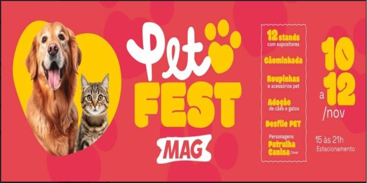 MAG Shopping promove edição da “Pet Fest MAG” de 10 a 12 de novembro em João Pessoa