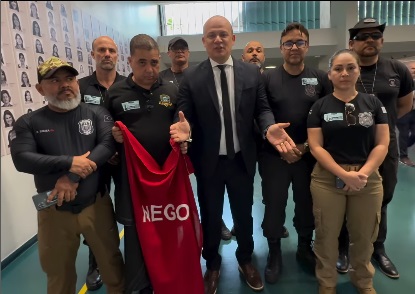 Deputado Cabo Gilberto recebe profissionais em Brasília e destaca luta por projeto que inclui agentes socioeducativos no Susp