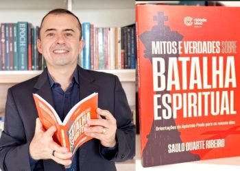 Pastor Saulo Ribeiro lança seu 7º livro : “Mitos e verdades sobre batalha espiritual