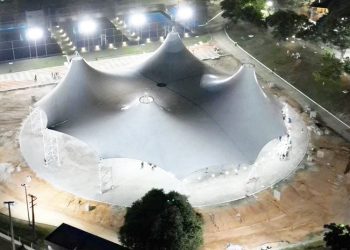 Arena Cidade Viva, com capacidade para 5 mil pessoas, será inaugurada neste domingo na sede nacional