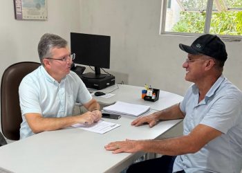 Deputado Sargento Neto se reúne com secretário de Agricultura de CG e apresenta demandas da zona rural