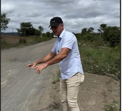 Governo prometeu e não asfaltou ligação do Ligeiro a Galante, critica deputado Sargento Neto