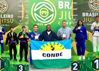 Atletas de programa de incentivo ao esporte da Prefeitura de Conde brilham no Brasileiro de Jiu-Jitsu em São Paulo