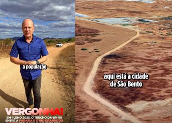 Deputado Cabo Gilberto cobra ao Governo Federal obras na BR 110 no trecho que liga Paraíba ao Rio Grande do Norte