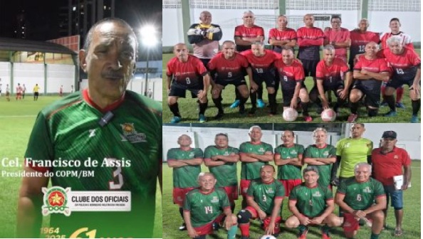 VEJA TABELA- Torneio de futebol em comemoração ao aniversário do Clube dos Oficiais tem 2ª rodada nesta terça-feira, dia 9