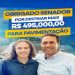 Prefeito Léo Bandeira agradece ao senador Veneziano destinação de mais recursos para pavimentação de ruas em Lucena