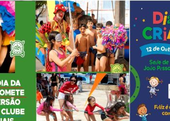 Dia das Crianças no Clube dos Oficiais terá ampla estrutura, brinquedos, palhaços, picolés e algodão doce