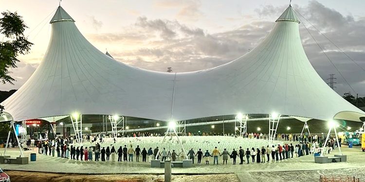 ONDA DE AMOR – GodStock 2025 será aberto neste domingo, às 16h, com Culto inaugural na Arena Cidade Viva